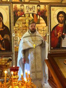 Благословение детей перед началом учебного года